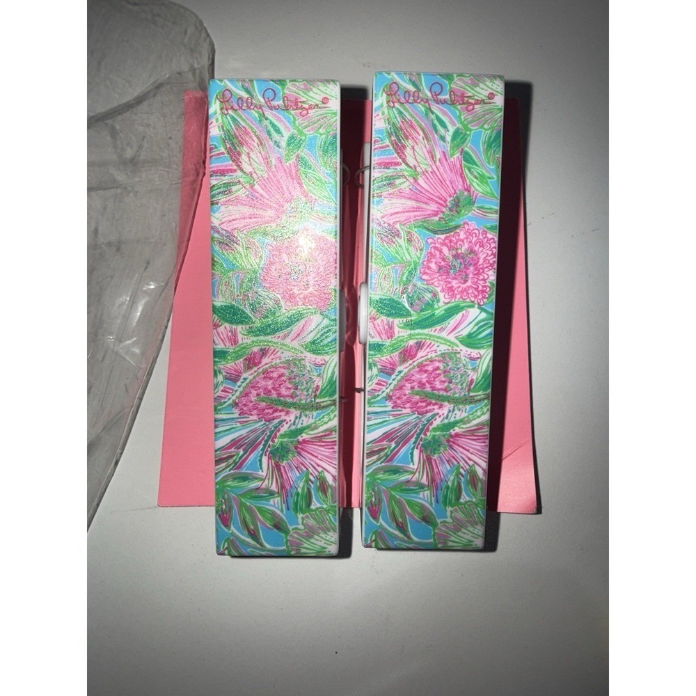 Lilly Pulitzer Large Colorful Clips Art Craft Chip Bags Etc A