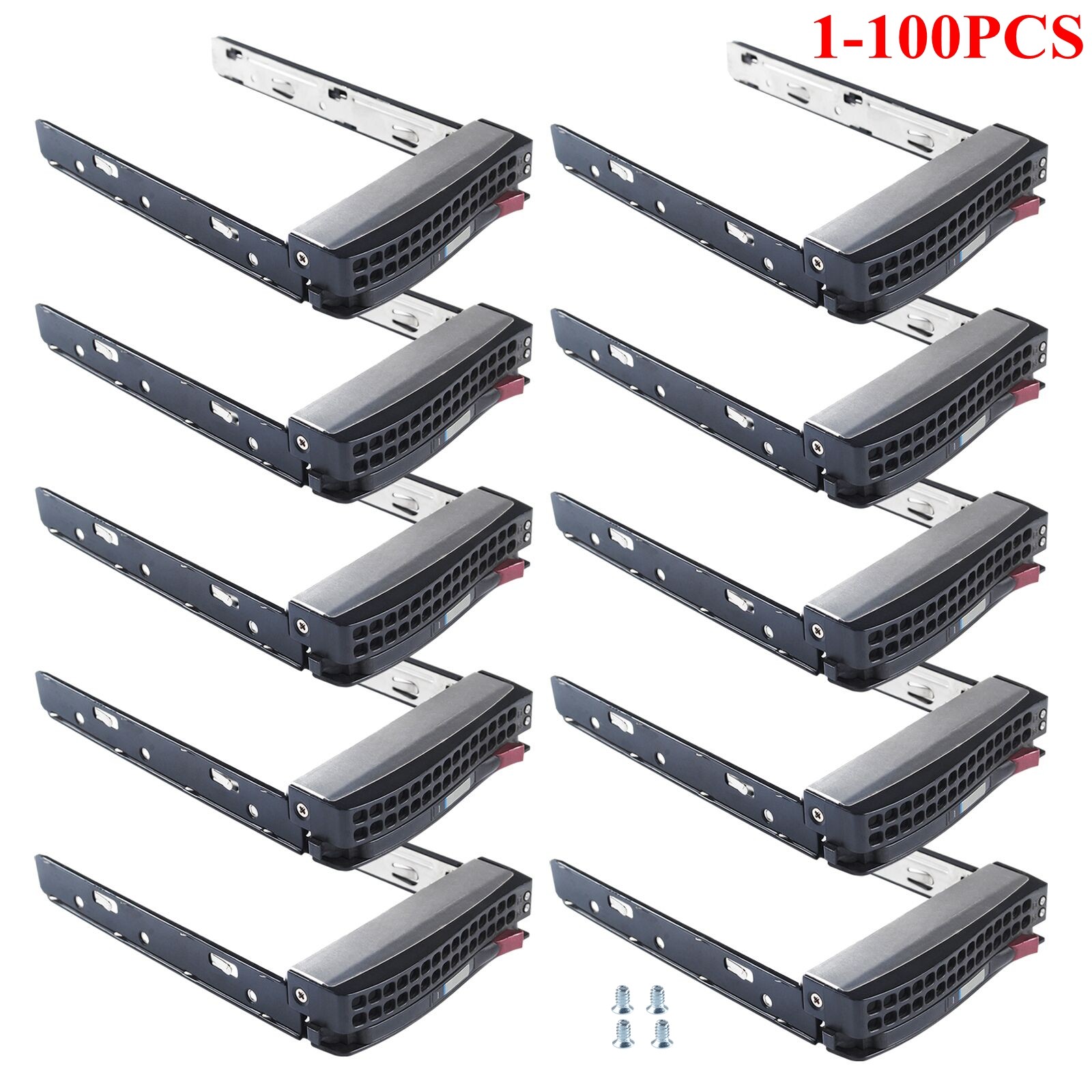 LOT SuperMicro Gen 5.5 Drive Caddy Sled | 3.5" SAS / SATA | MCP-220-00024-0B