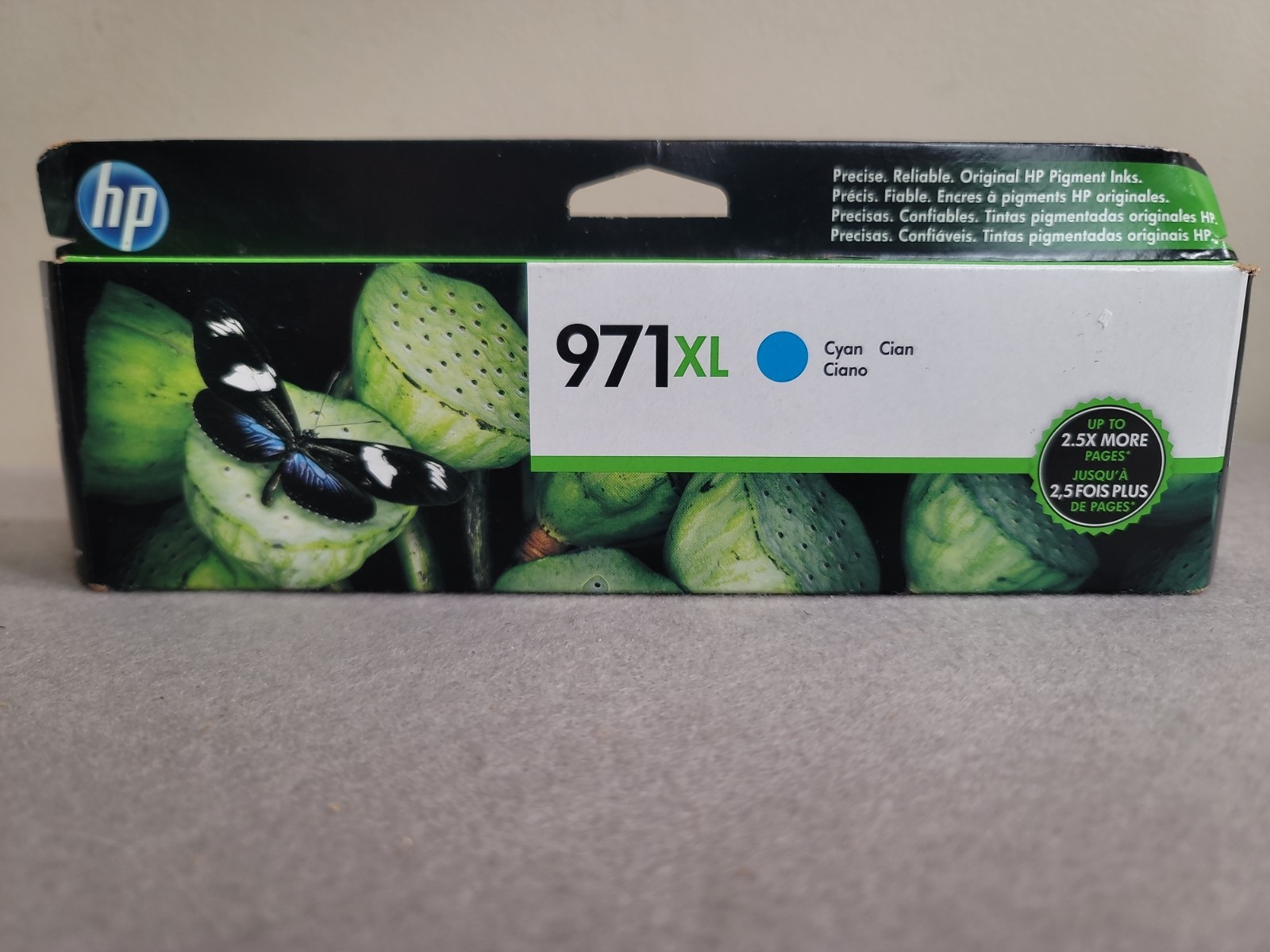 Genuine OEM HP 971XL Cyan High Yield Ink Cartridge CN626AM 
