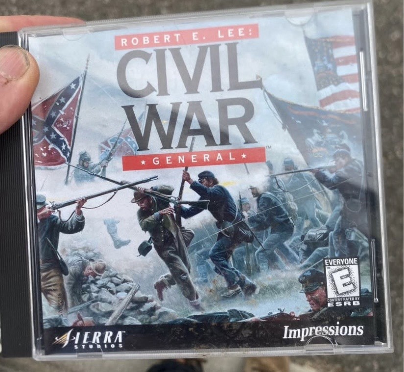 Sierra Robert E. Lee: Civil War General PC Game CD for Windows 3.1/95