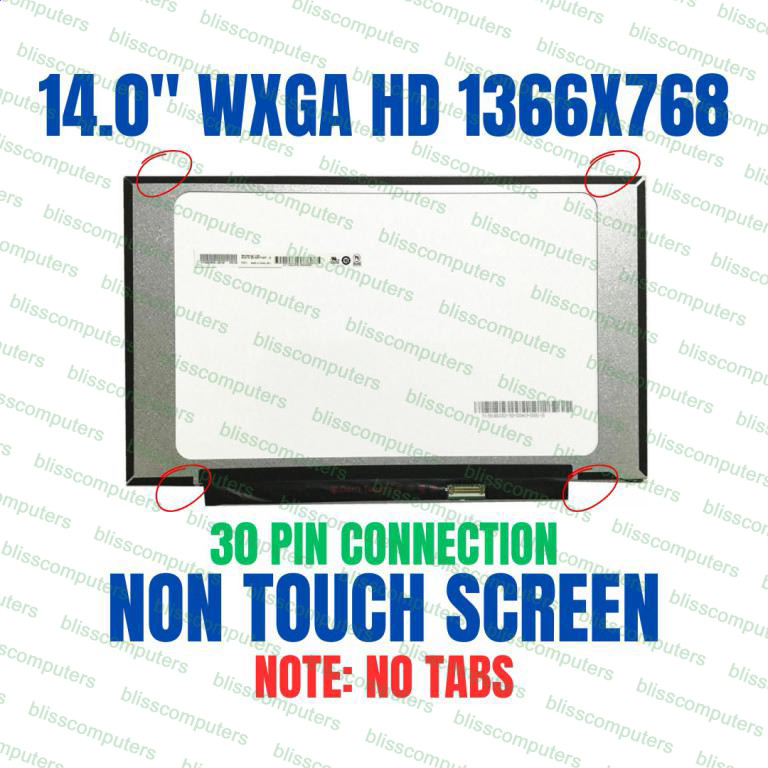L53828-001 HP LCD RAW Panel 14" HD BV SVA NB