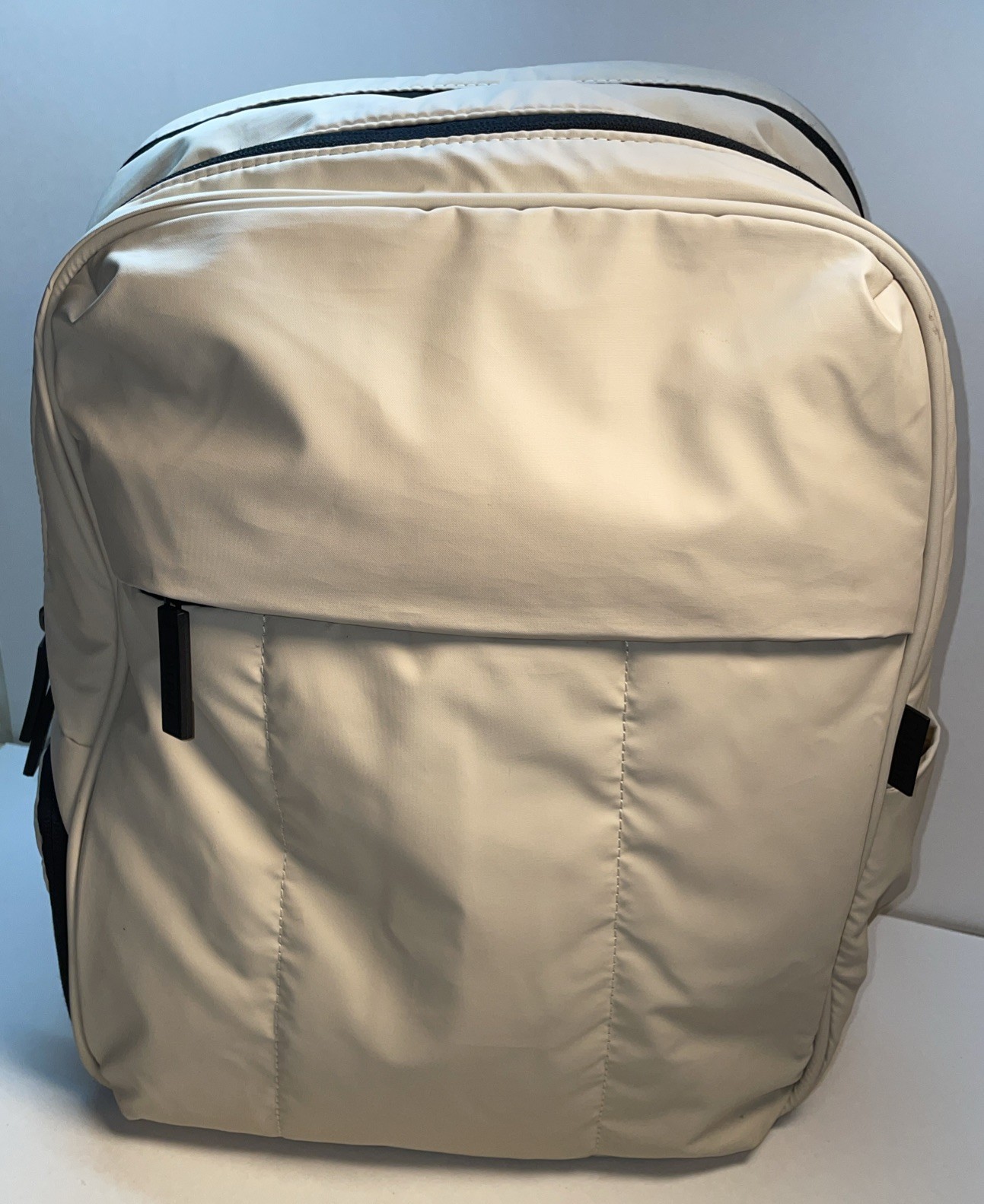 CALPAK Luka 15" Nylon Laptop Backpack Beige