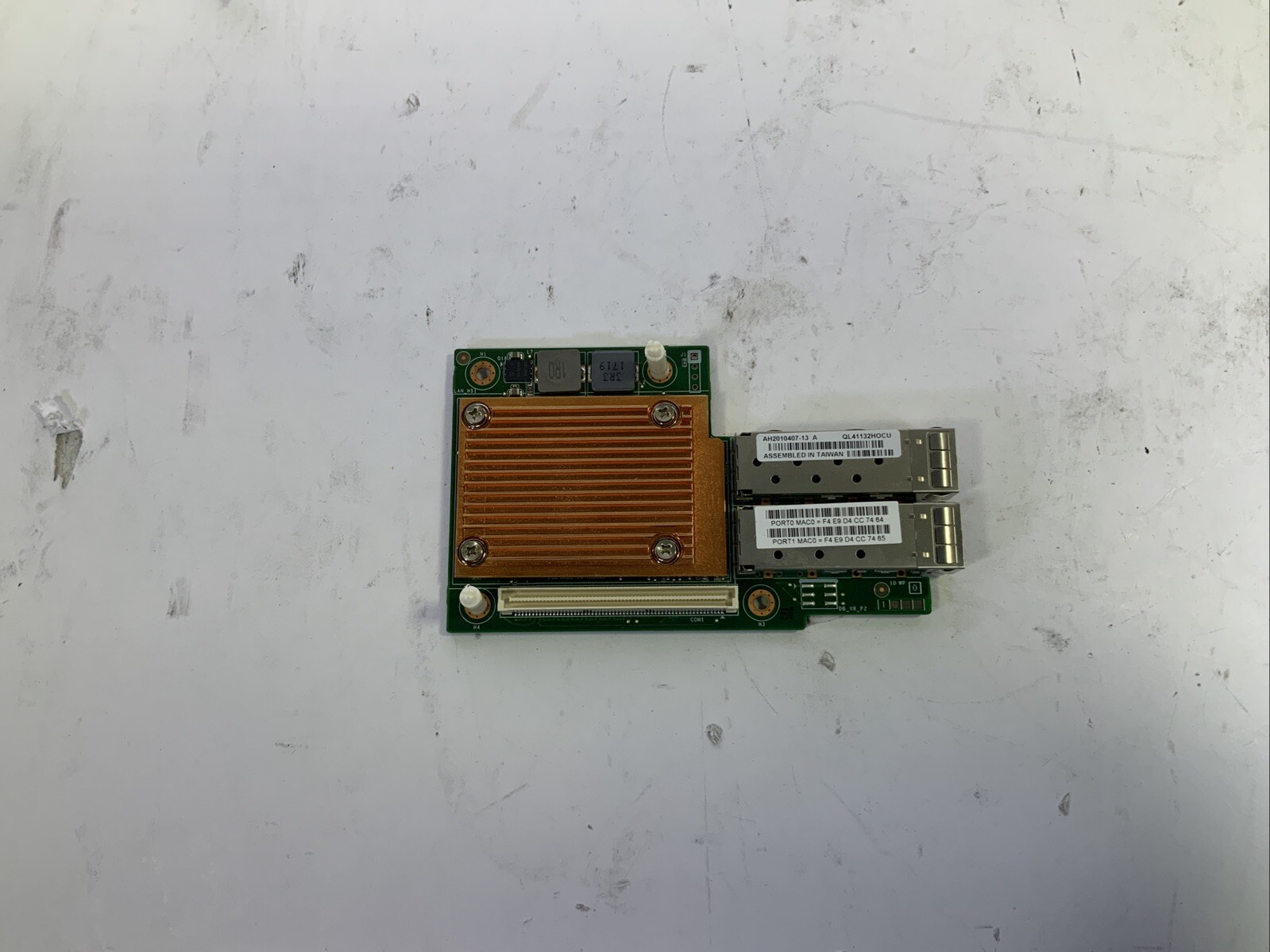 QLogic QL41132HOCU Dual Port 10 Network Adapter - JJ Q3A