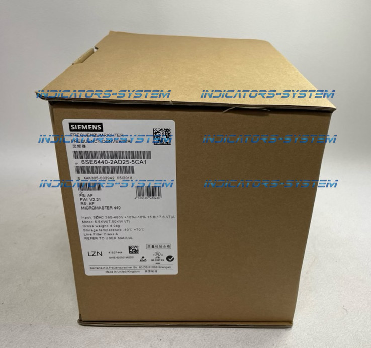 1PCS NEW SIEMENS INVERTER 6SE6440-2AD25-5CA1 6SE6 440-2AD25-5CA1 fast shipping
