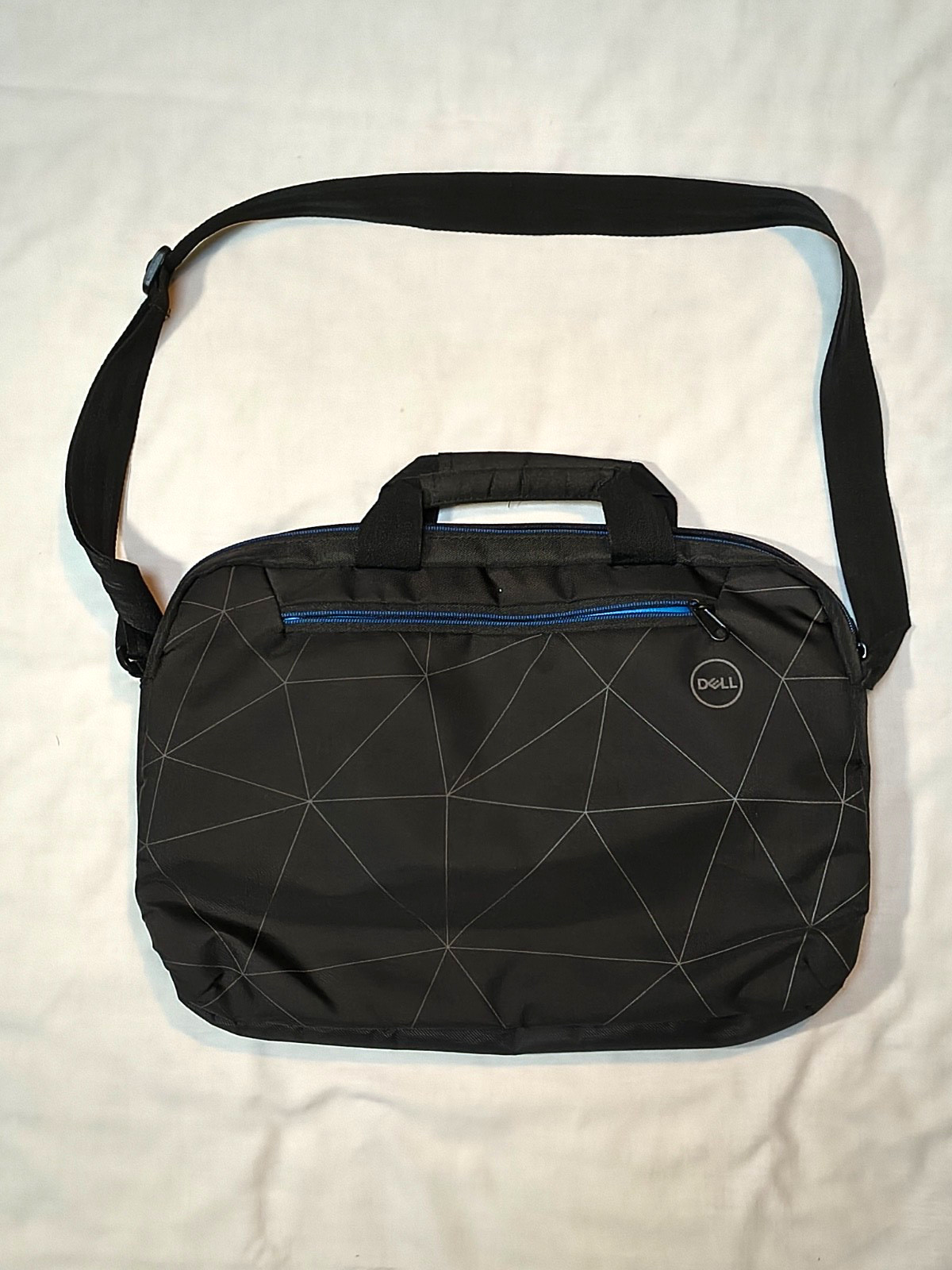 Dell Black Dual Pocket Topload Notebook/Laptop Bag with Shoulder Strap