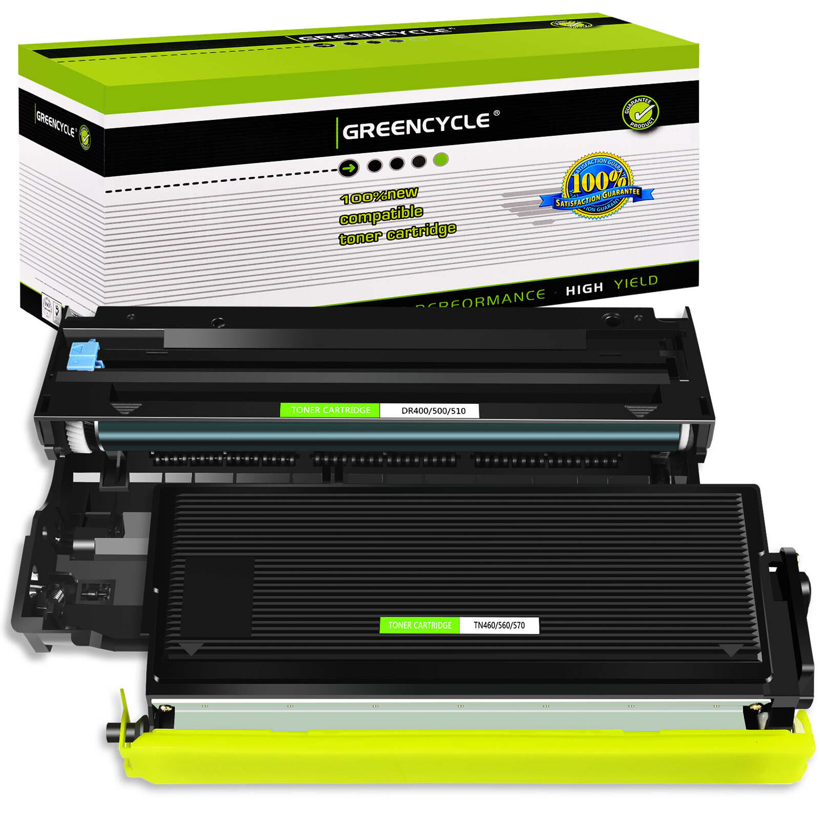 1 DR510 Drum & 1 TN570 Toner Fit for Brother DCP-8045D /DN HL-5140 /LT MFC-8640D