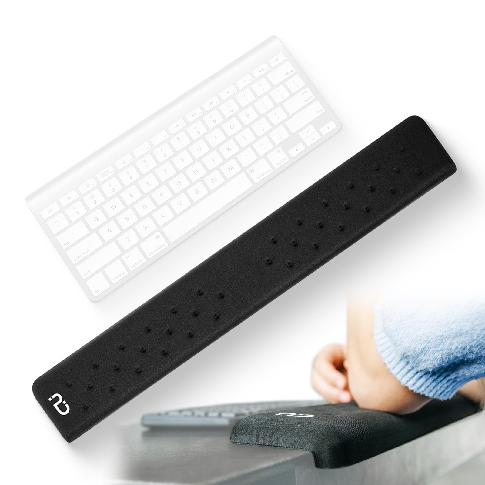EdgeRest L-Shaped Desk Long Wrist Rest Elbow, Forearm & Wrist Comfort Support...