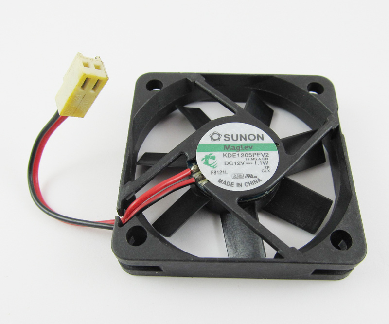 2x SUNON 50mm x 50mm x10mm 5010 12V DC Fan KDE1205PFV2 11CFM 2pin 2510 Connector
