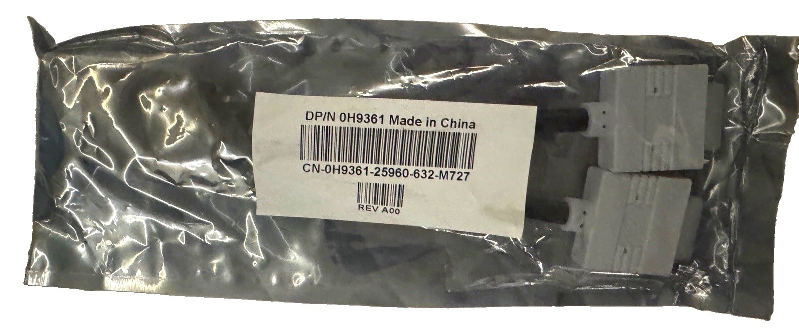 Dell DP/N 0H9361 DMS-59 Male to Dual DVI Female 1:2 Splitter Gray