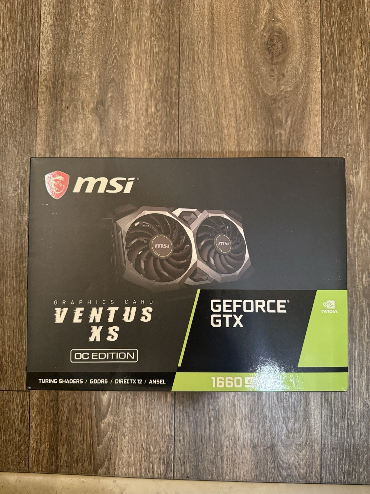 MSI Gaming GeForce GTX 1660 Super 192-bit HDMI/DP 6GB Graphics Card Brand New