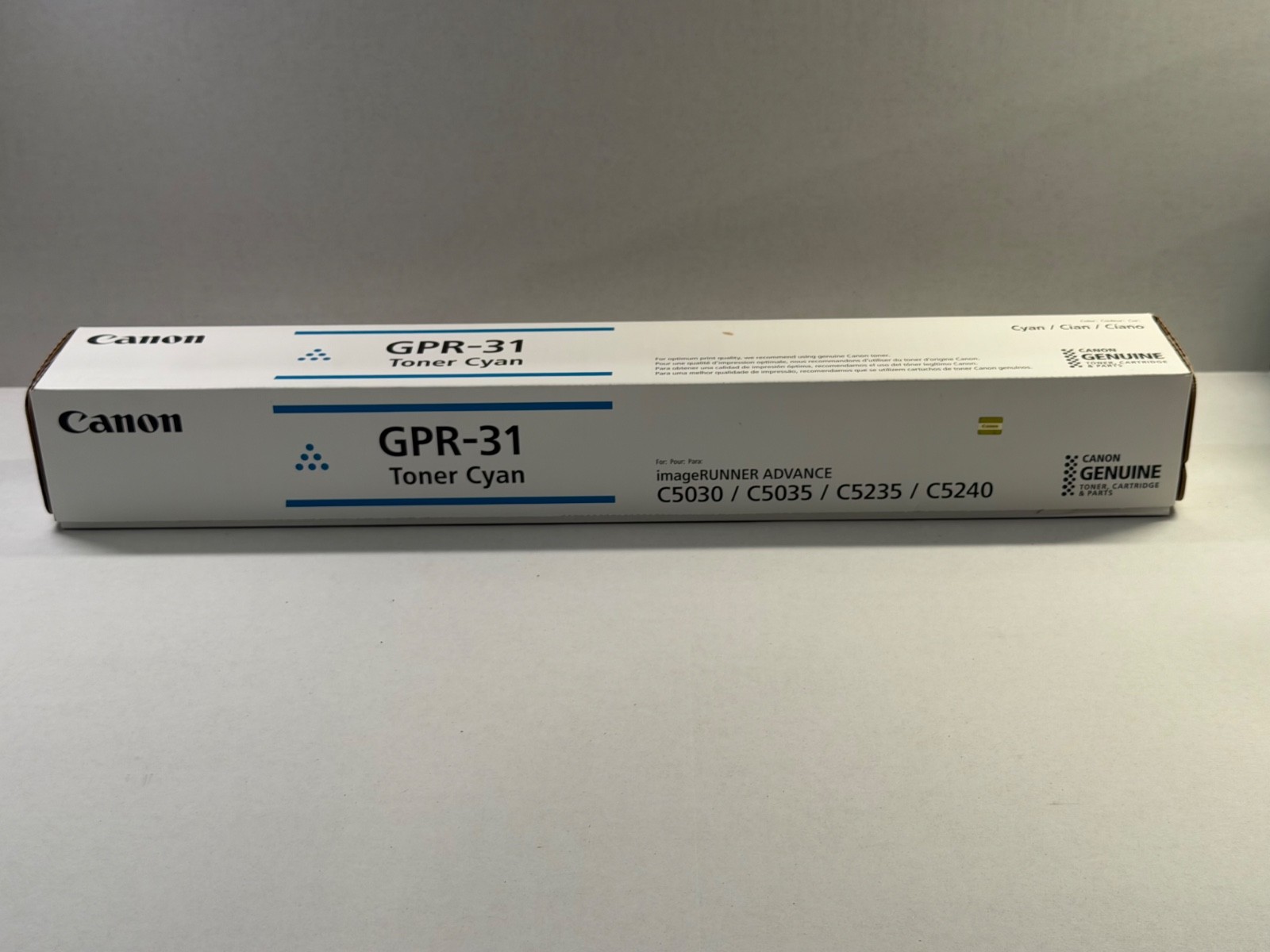Genuine Canon GPR-31 Toner Cartridges C-EXV29 - Choose Color - C M Y K - NEW