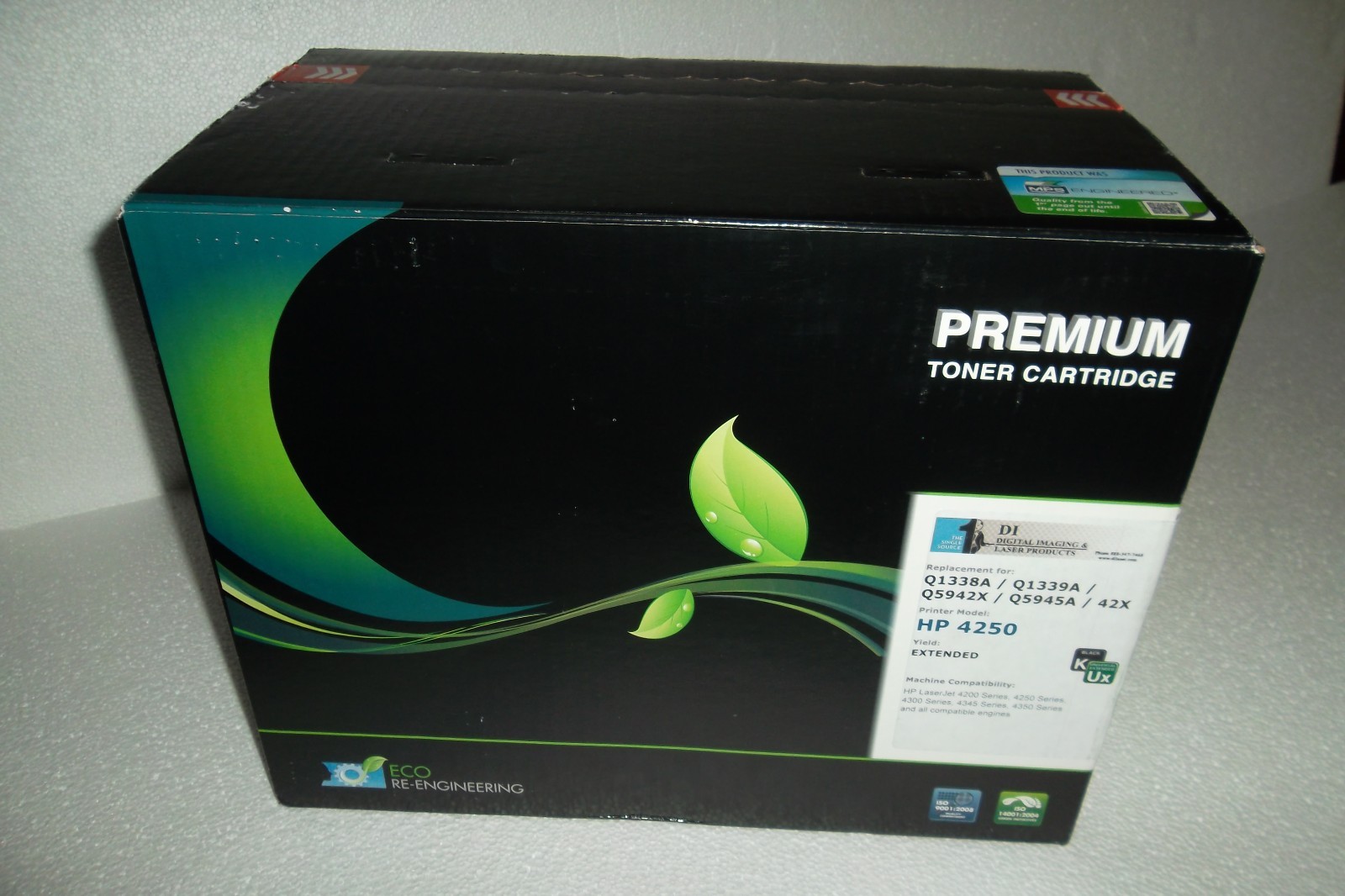 Black Toner Cartridge for HP 42X 20K Page Yield 4250 4350n 4350DN Q5942X NEW