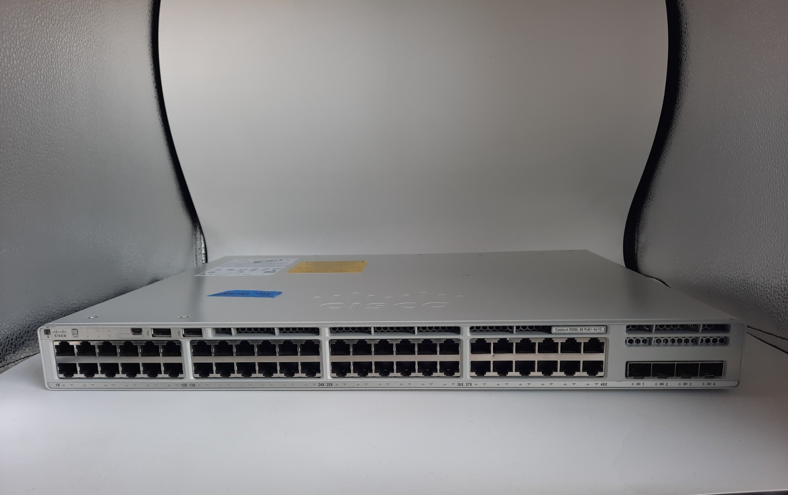 Cisco Catalyst C9200L-48PXG-4X-E POE 4x1G 48-Port Damaged Fan Cage Refurbished