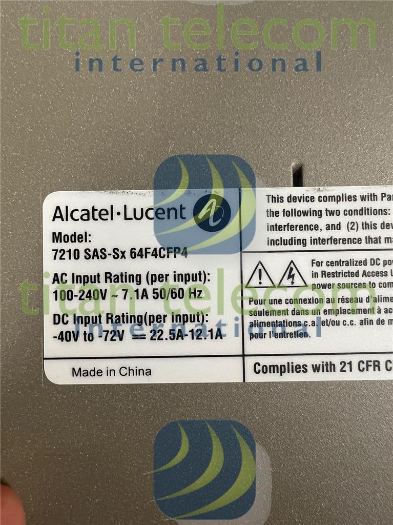 Nokia 7210 SAS-Sx 64F4CFP4