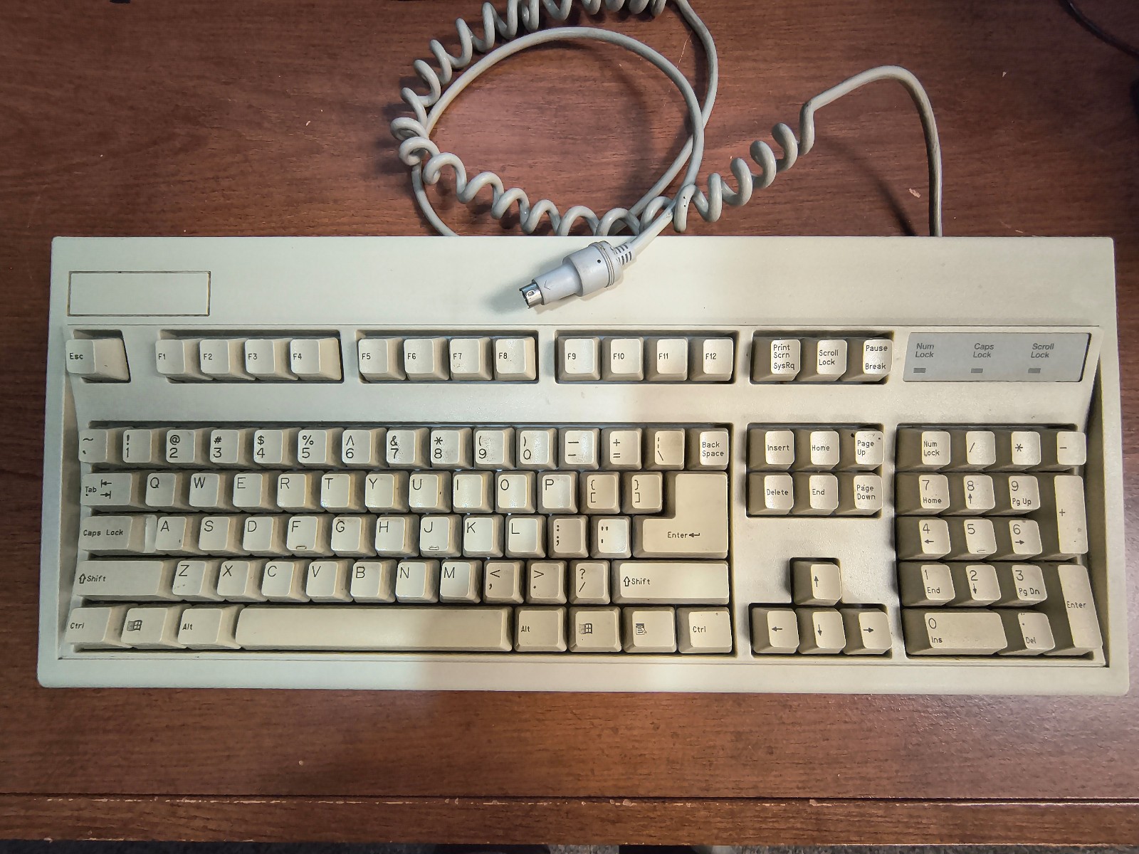 Keytronic E03601QLPS2C Wired Keyboard