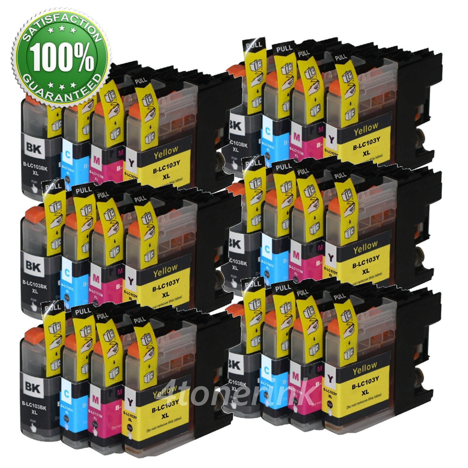 24PK LC203XL LC-203XL Ink  Cartridge For Brother MFC-J460dw J480dw J485dw J680dw