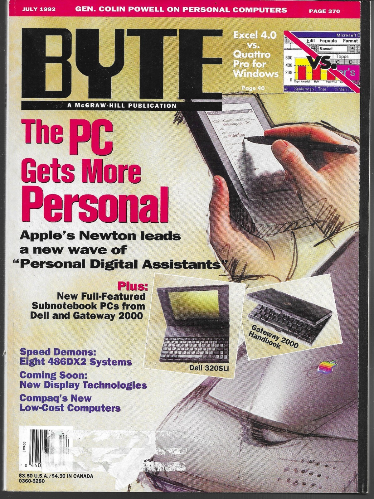 BYTE MAGAZINE JULY 1992 VOL. 17 NO. 7 (VG) MORE BYTES IN EBAY STORE DISCOUNTS