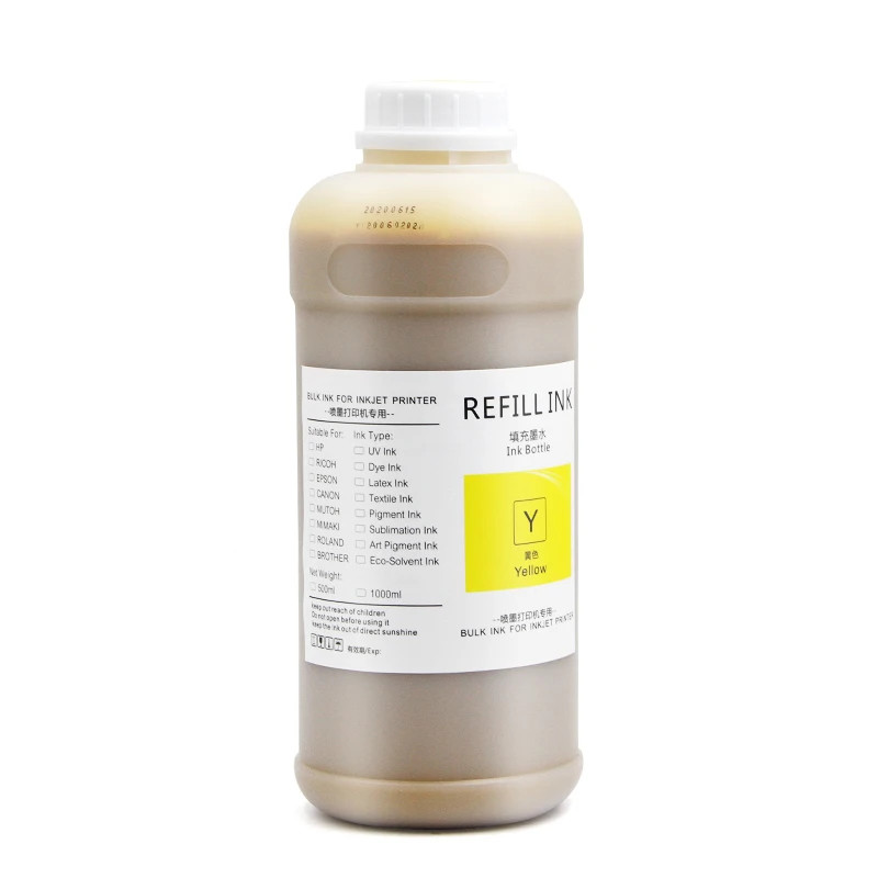 1000ML 6 Colors Oil Eco Solvent Ink for EPSON 1430 1390 1400 1410 Printer