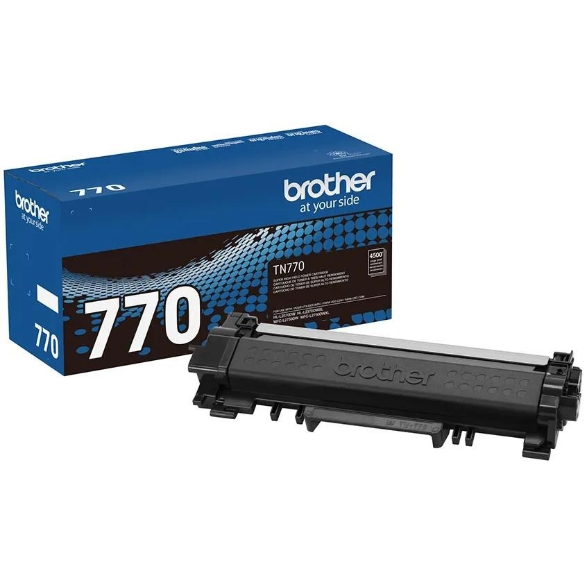 Brother TN770 Super High Yield Black Toner Genuine HL-L2370DW MFC-L2750DW NEW