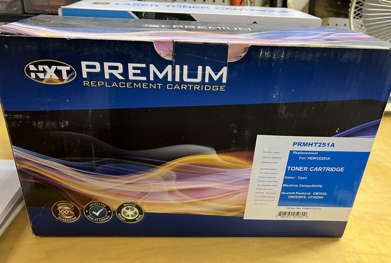 NEW NXT Premium Cartridge PRMHT251A Cyan