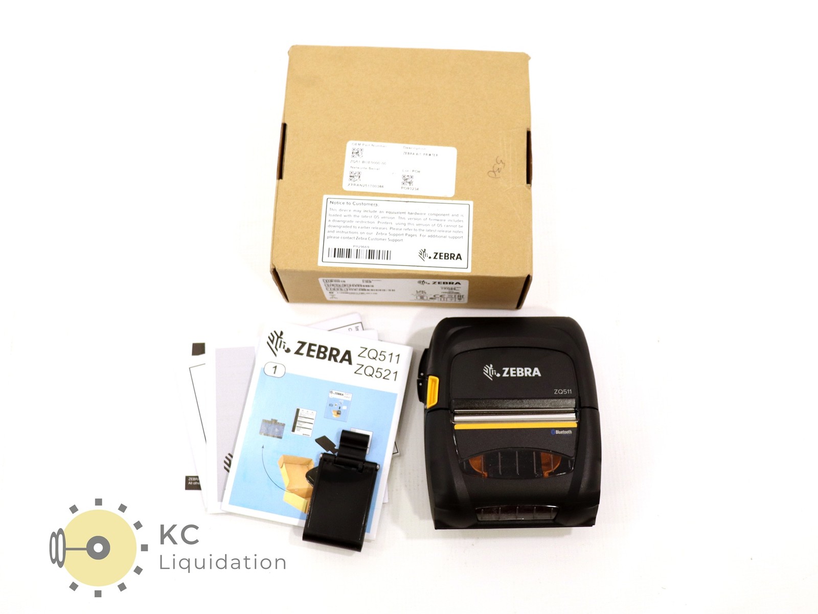 Zebra ZQ511 Bluetooth Mobile Thermal Label Printer ZQ51-BUE0000-00