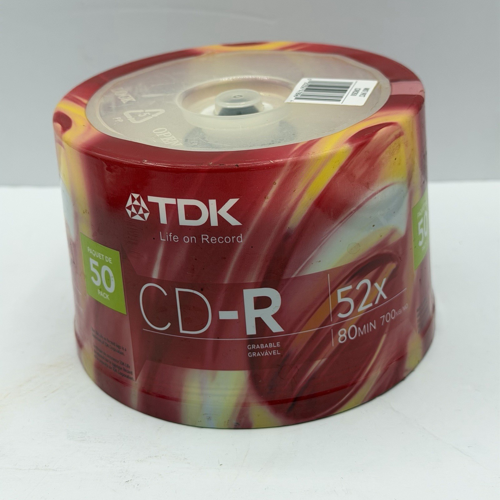 TDK CD-R Blank Discs Recordable 47 Pieces 52x 80 Min 700MB/MO Spindle 