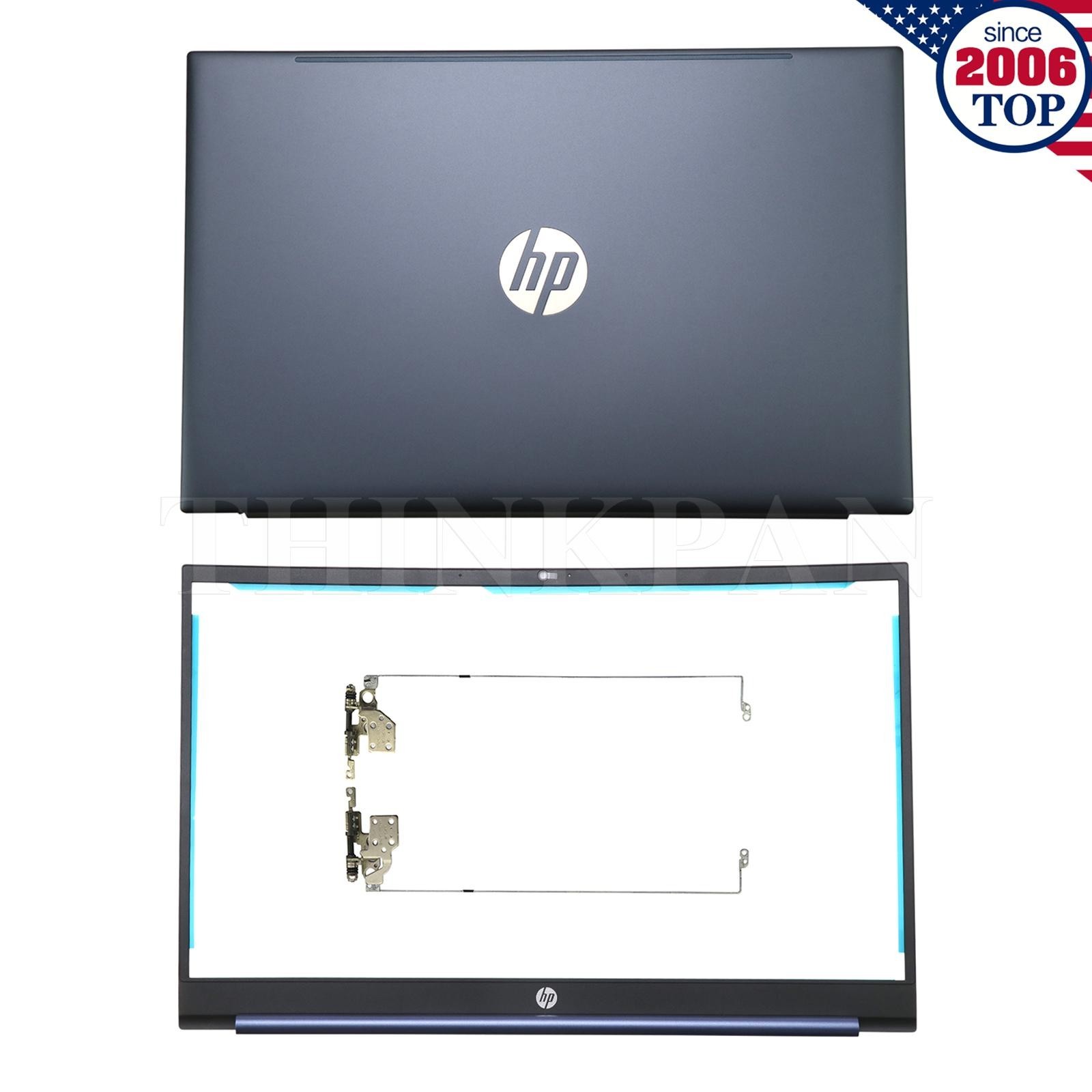 New HP Pavilion 15-EG 15-EH 15Z-EH 15T-EG LCD Cover+Bezel+Hinges Blue M08901-001
