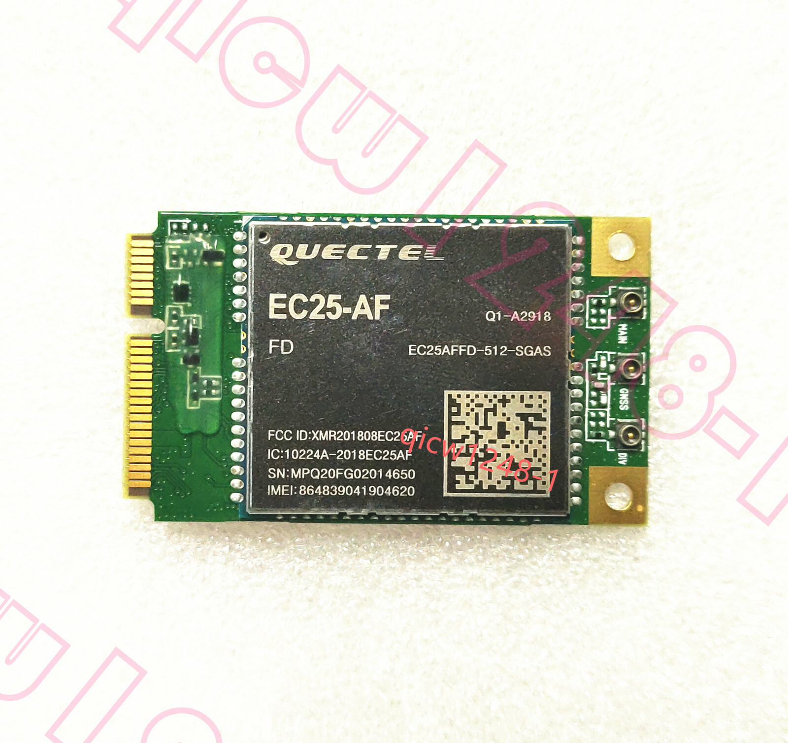4G EC25-AF/EC25AFFD-512-SGAS EC25 Mini Pcie FDD-LTE B2/B4/B5/B12/B13/B14/B66/B71