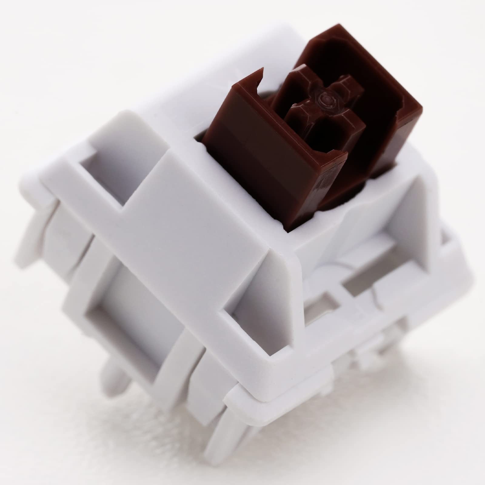 35 PCS WS Brown Mechanical Keyboard Switches 5 Pin Pre Lubed Tactile Gaming