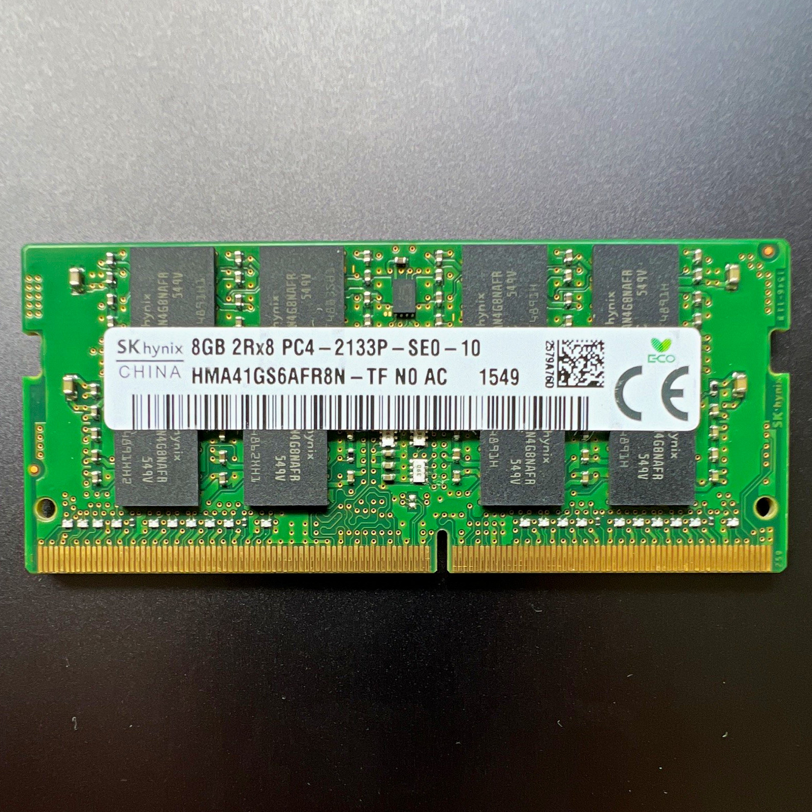SK hynix 8GB DDR4 SO-DIMM PC4-2133P 260-Pin Laptop RAM HMA41GS6AFR8N-TF