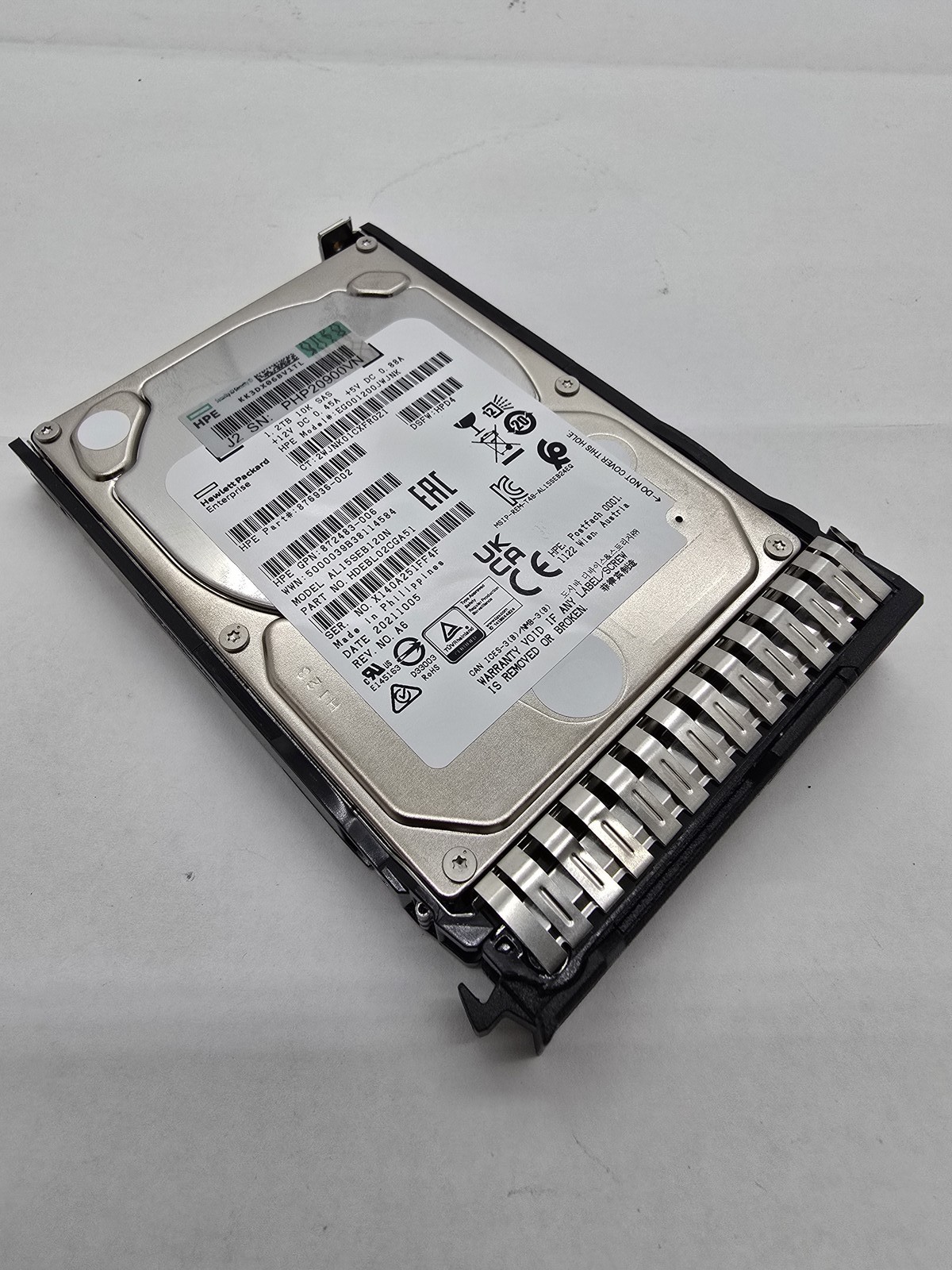 HPE EG001200JWJNK Enterprise Hard Drive 1.2TB 10K SAS 2.5" 12G SFF Dual Port