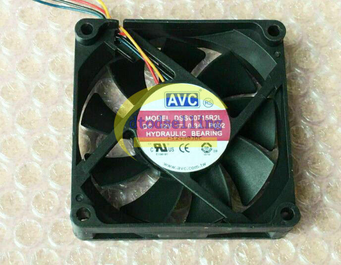 One For AVC PWM intelligent temperature control CPU 12V 0.3A 4-wire DSSC0715R2L