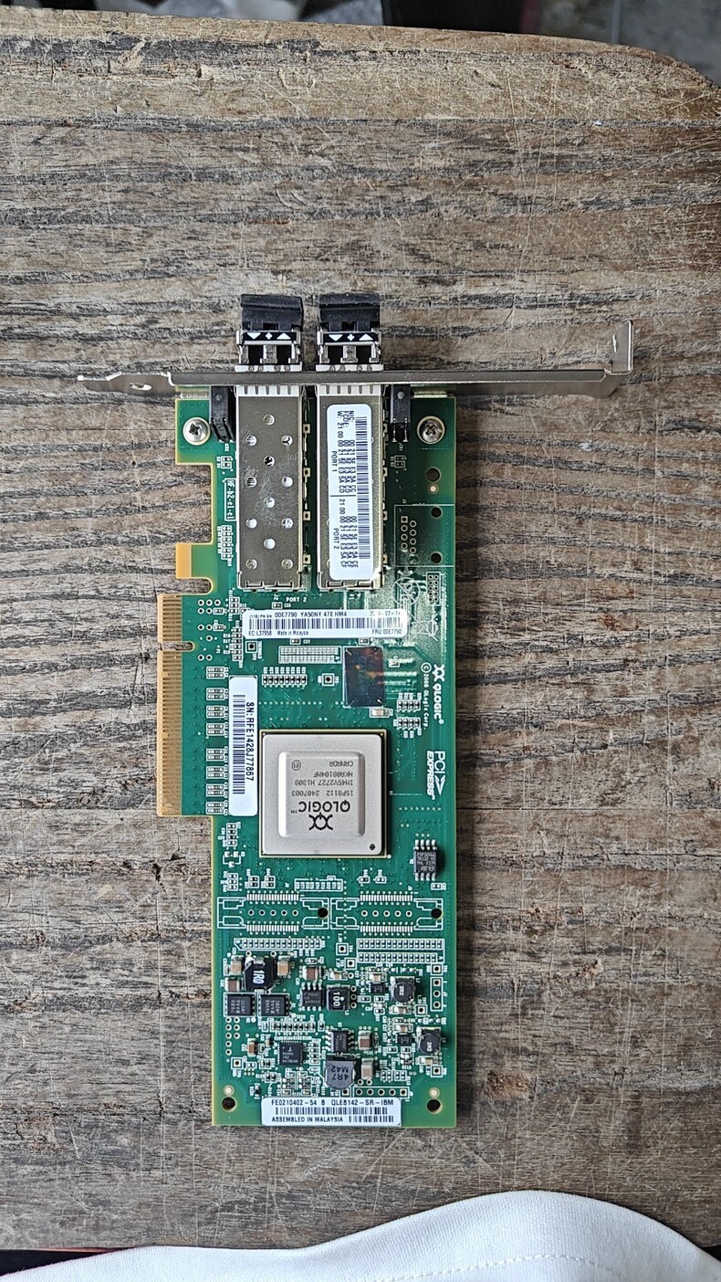 QLogic QLE8142 IBM QLE8142-SR-IBM 46K8088 10GB Dual Port PCIE Network Adapter