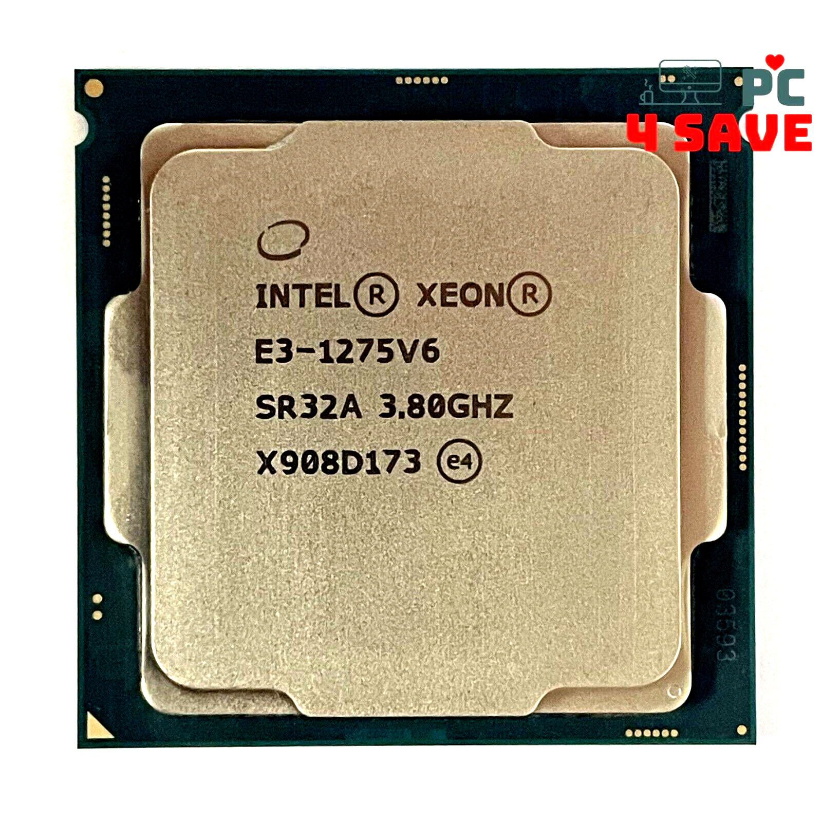 Intel Xeon E3-1275 V6 3.80GHz 4-Core 8MB LGA1151 Server CPU Processor SR32A 73W