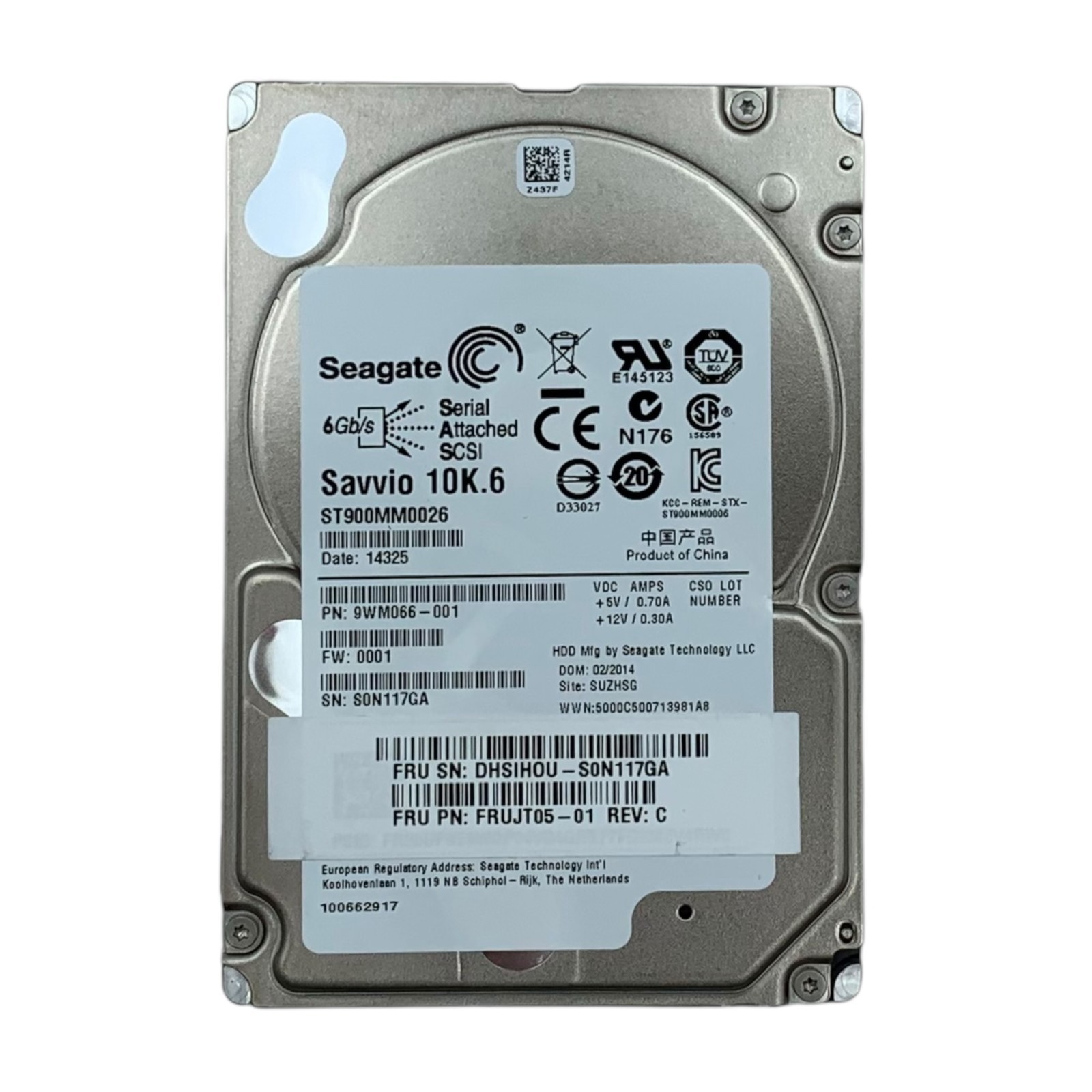 ST900MM0026 Seagate 900GB 10K RPM 6Gb/s 2.5" SAS HDD Hard Drive - Lot