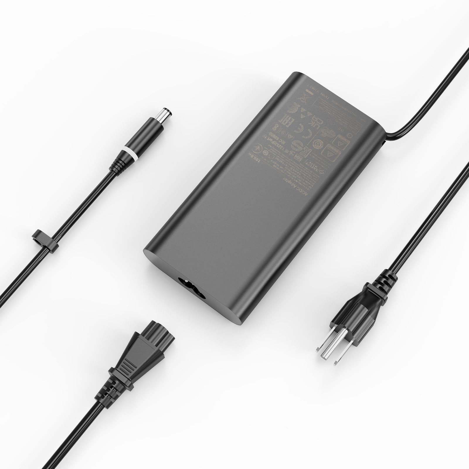 180W 19.5V 9.23A GaN AC Laptop Charger Compatible with Dell Precision 7680 7670