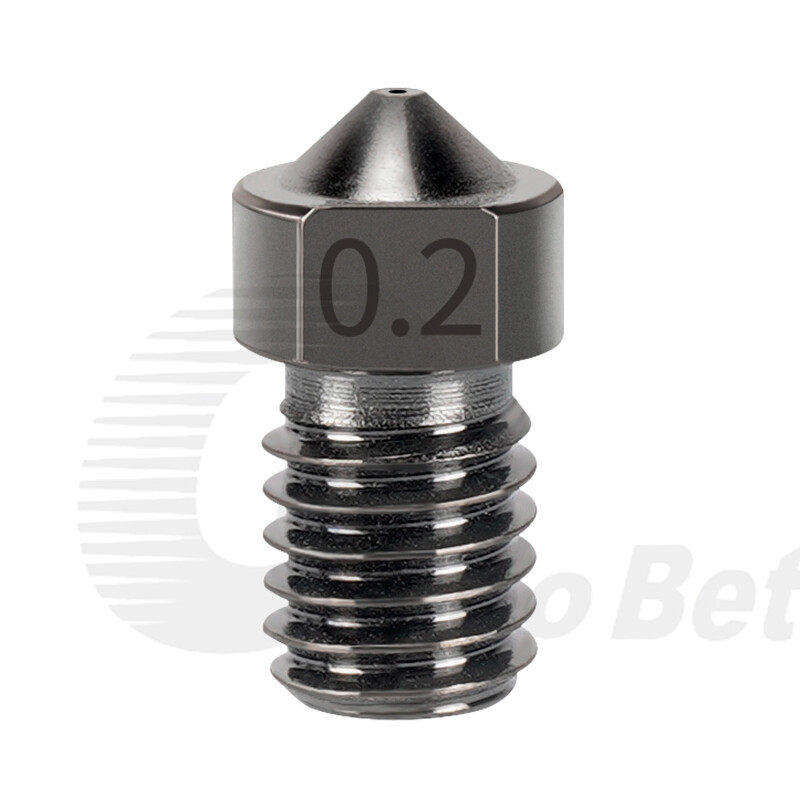 Hardened Steel 0.2mm-1mm V5 V6 Extruder Nozzle M6 3D Printer for 1.75mm Filament