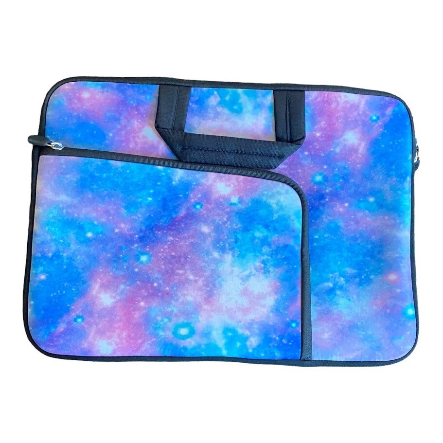 Laptop Bag Protector W. Handles Side Pocket Size 15.4 Starry Sky Laptop Case