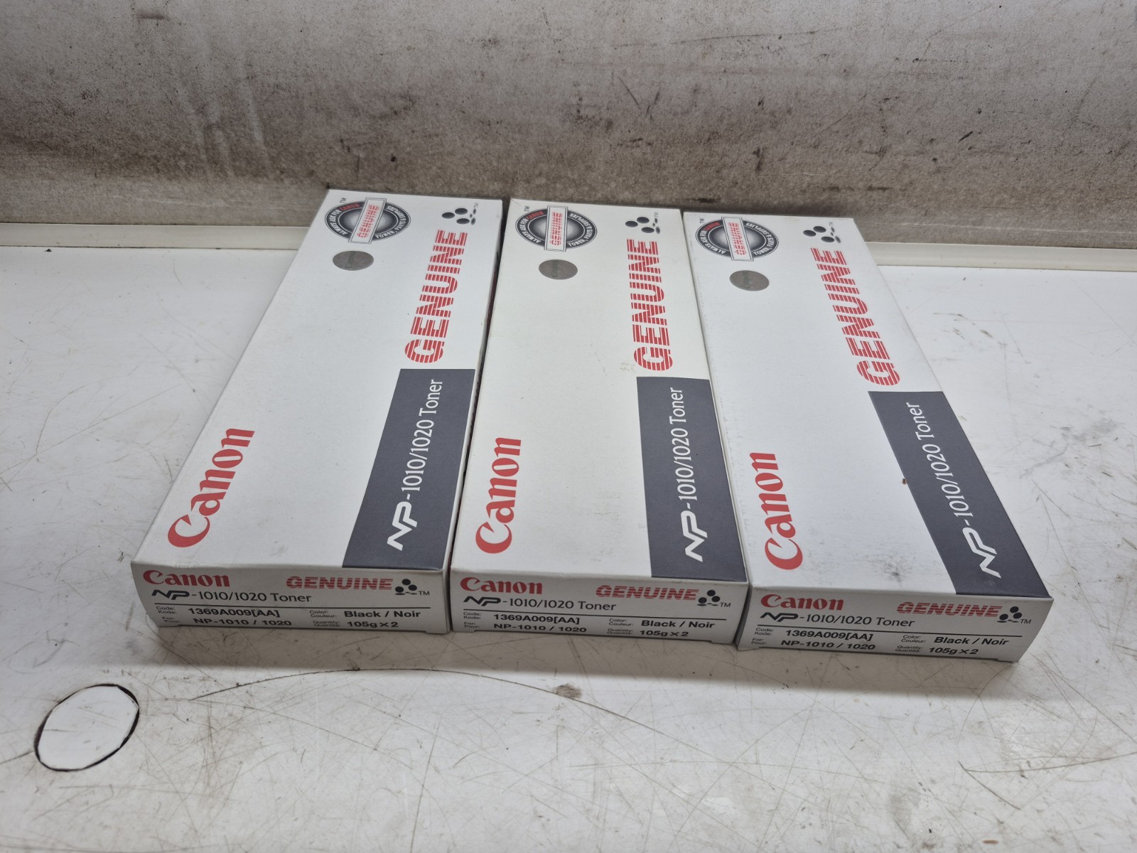 New Canon NP-1010/1020 Black Toner Cartridge  New Sealed Quantity Of 3
