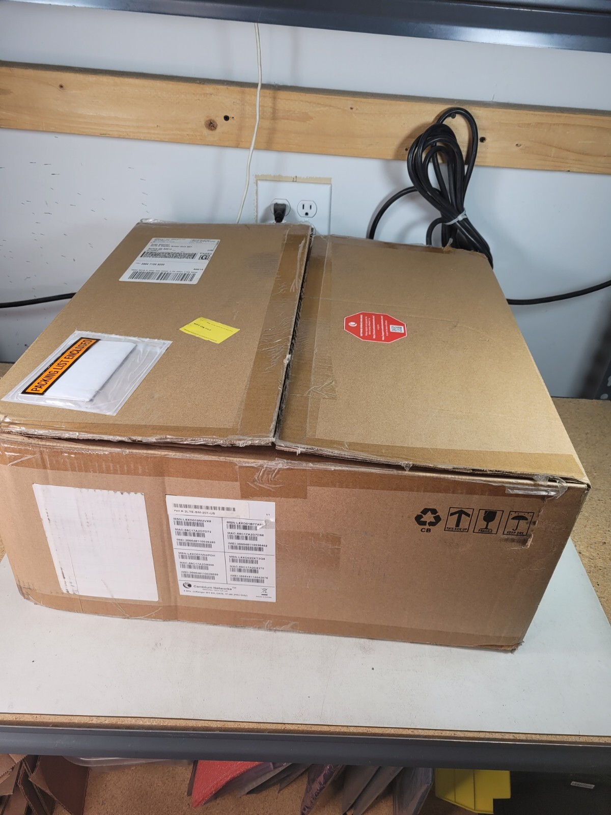 (4 NEW) Cambium 2LTE-SM-201-US cnRanger 2GHz Fixed LTE 17 dBi and Dish