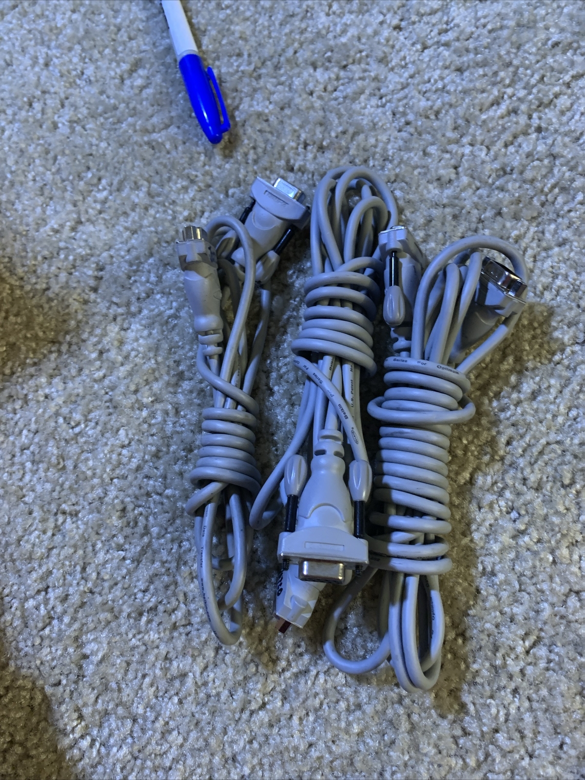 Belkin F2N209-10 (6) Serial Extension Cable See Pics