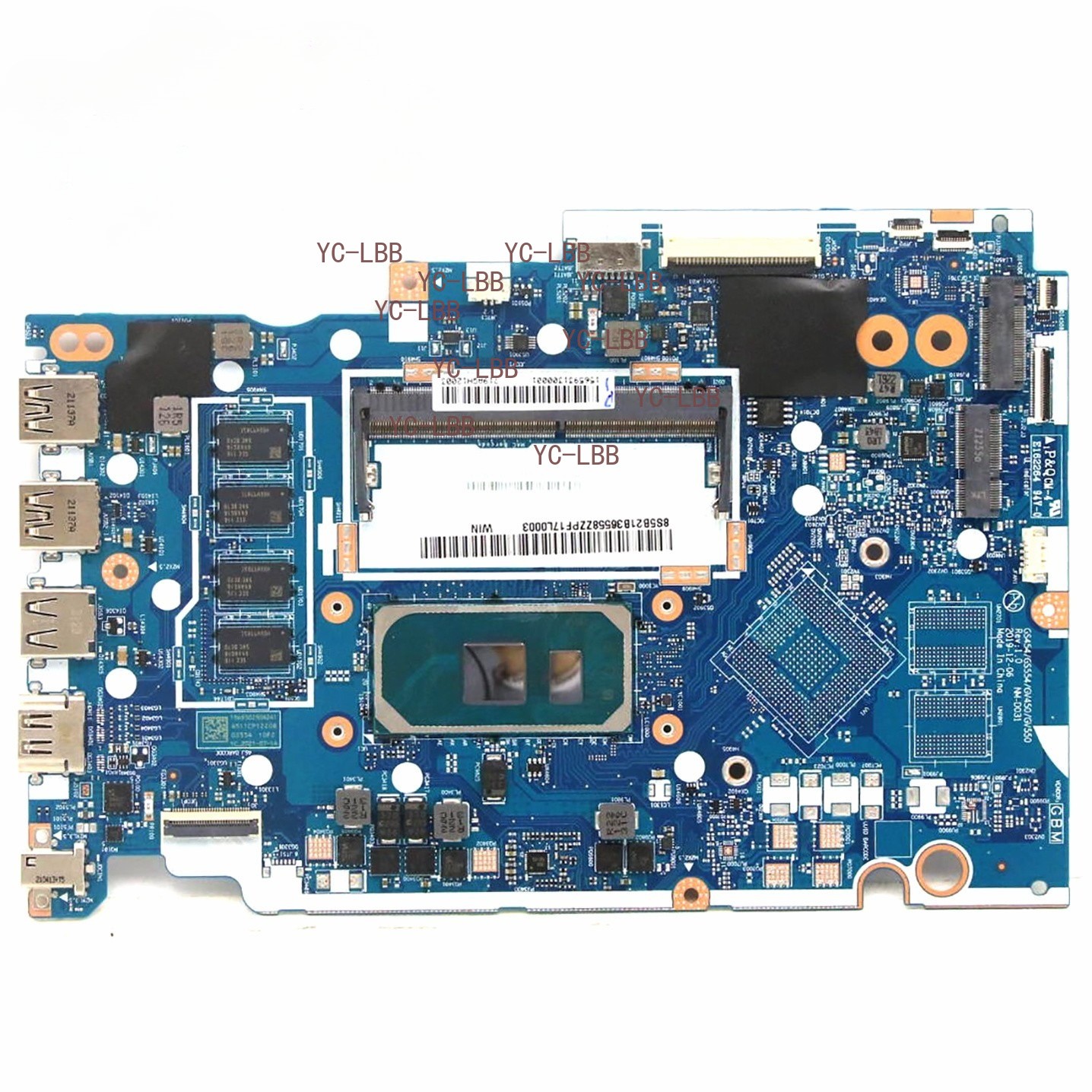 Lenovo BDPLANAR MB L81WE WINI31005G1 UMA 4G NT 3-15IIL05 81WE 5B21B36558