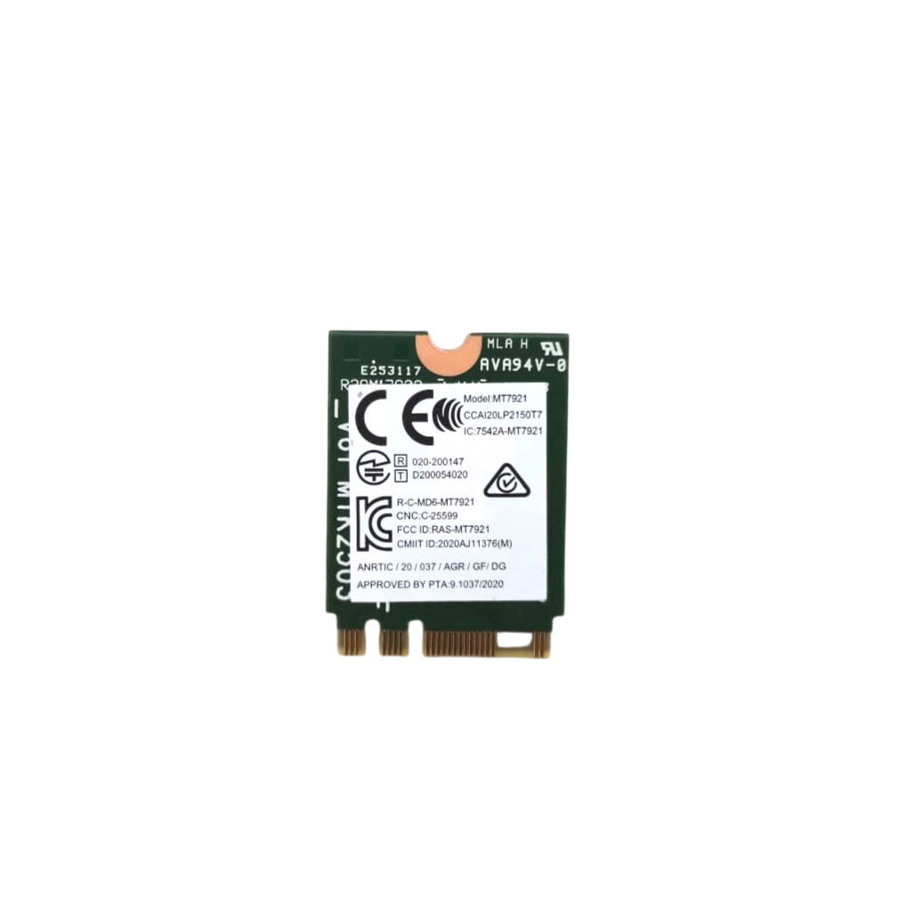 R5DHJ OEM For Dell Mediatek MT7921 WiFi6 Wireless + Bluetooth 5.2 Card