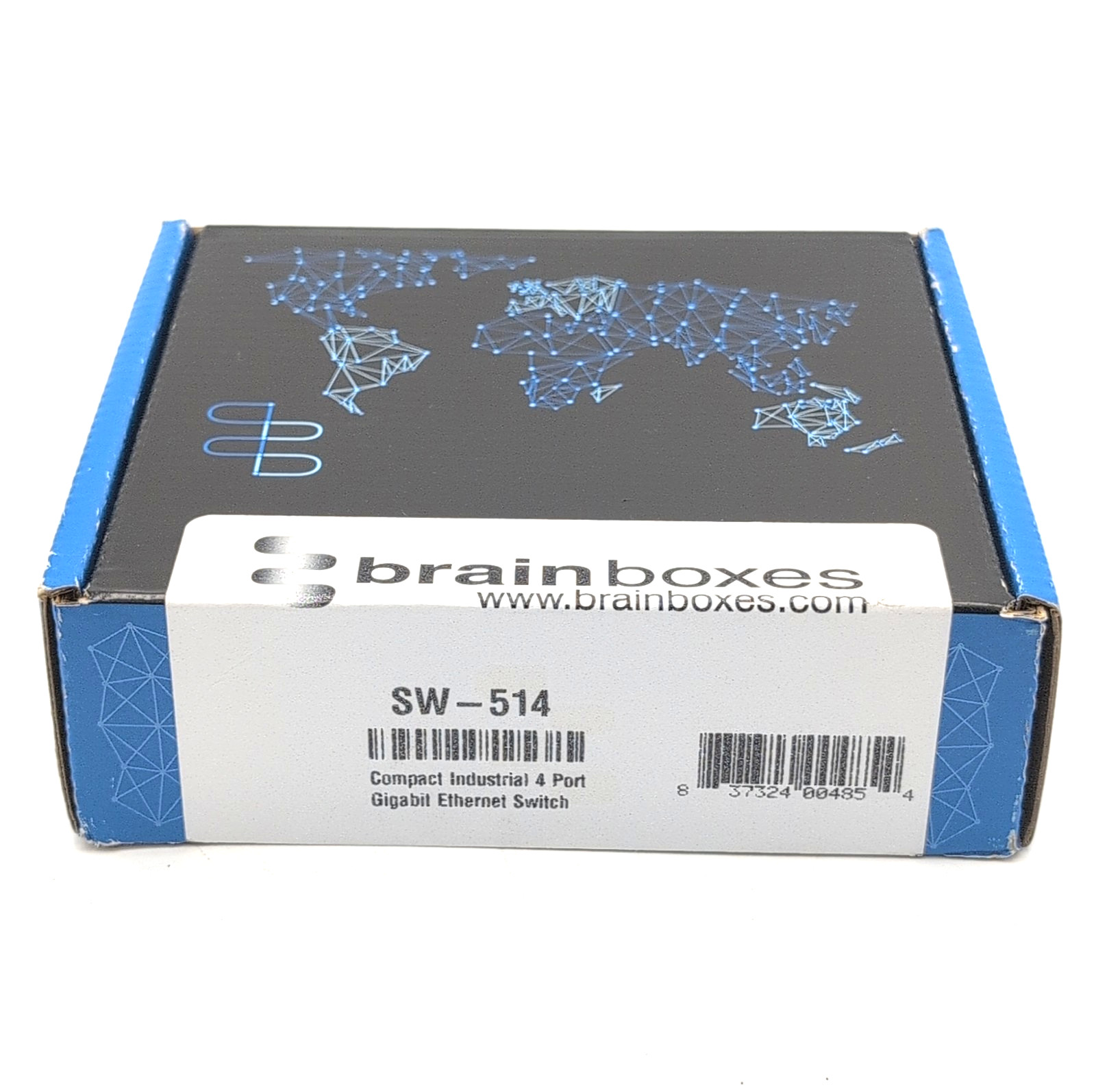 Brainboxes SW514 4-Port Industrial Gigabit Ethernet Switch