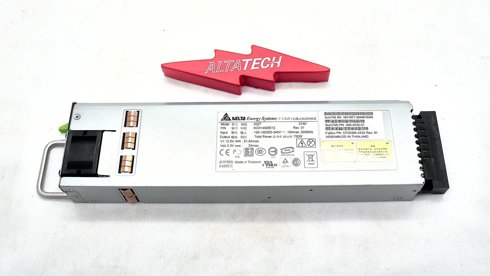 Sun Microsystems 300-2232 750W POWER SUPPLY T5220