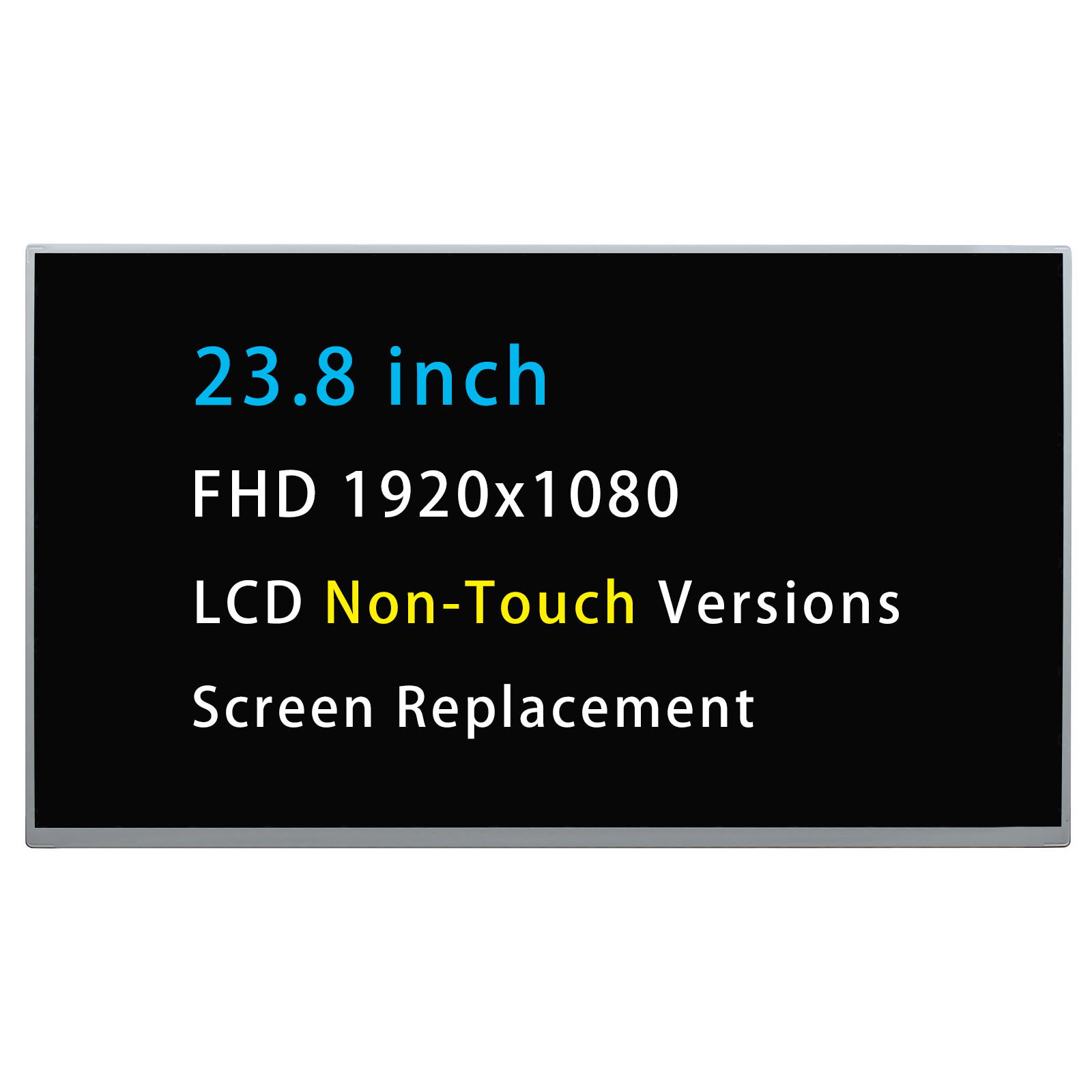 23.8" for Lenovo IdeaCentre 520-24AST F0D3 FHD LCD Non-Touch Screen Replacement