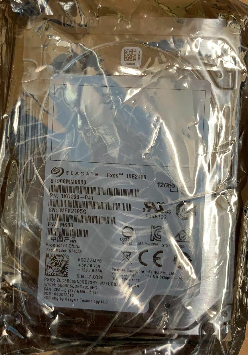 NEW Seagate Exos 10E2400 ST900MM0009 900GB 2.5" 10K RPM SAS HDD (   ST600MM0009)