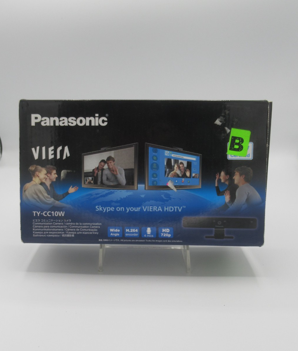 Panasonic TY-CC10W Viera HDTV TV Skype Camera HD 720P Wide Angle