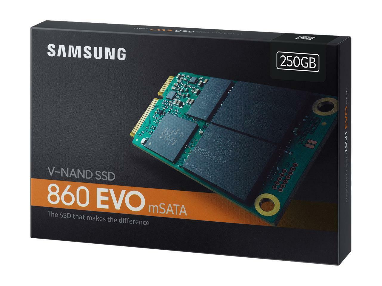 SAMSUNG SSD 860 EVO mSATA 250gb 250 gb SATA III MZ-M6E250BW solid state drive