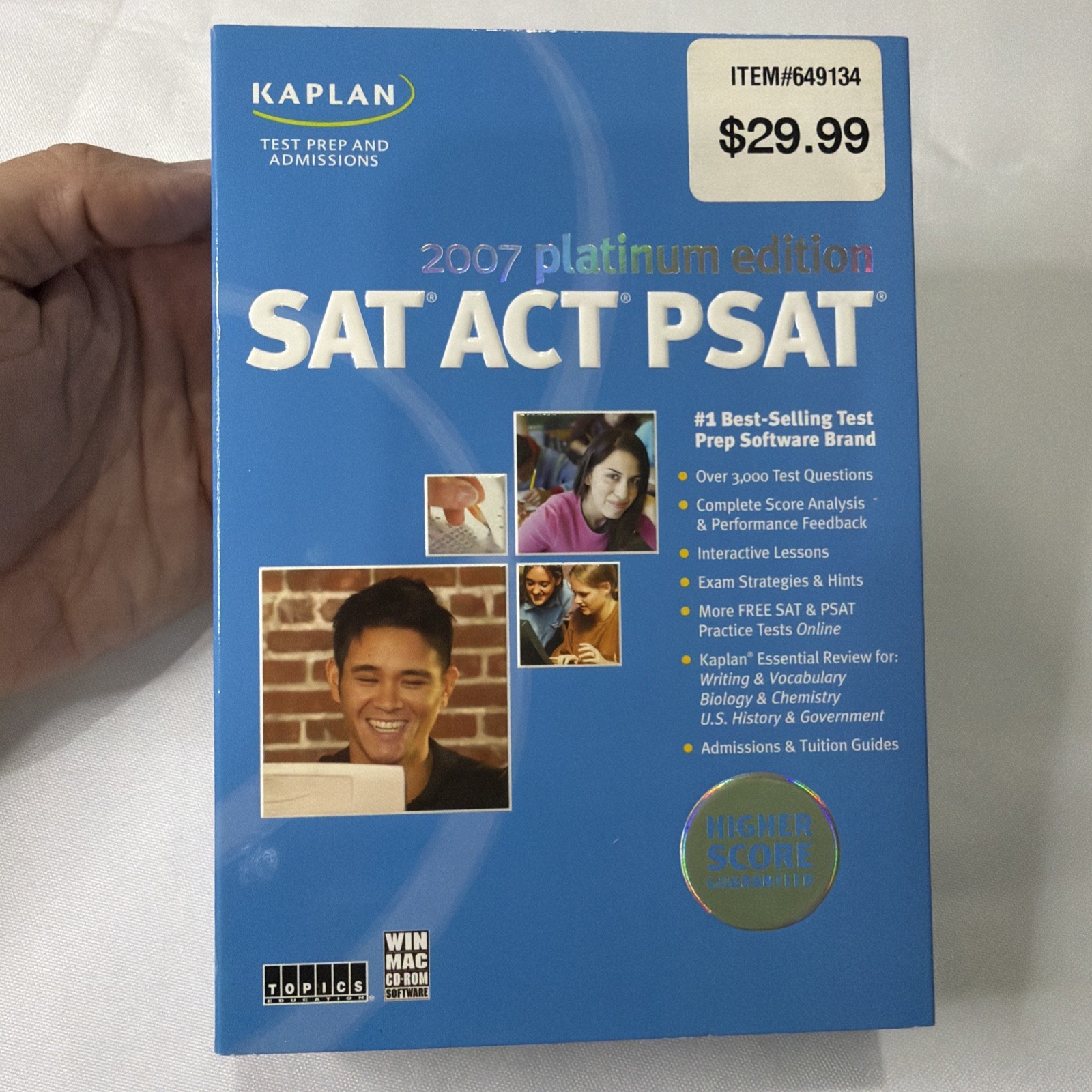 Kaplan SAT/ACT/PSAT 2007 Platinum Edition